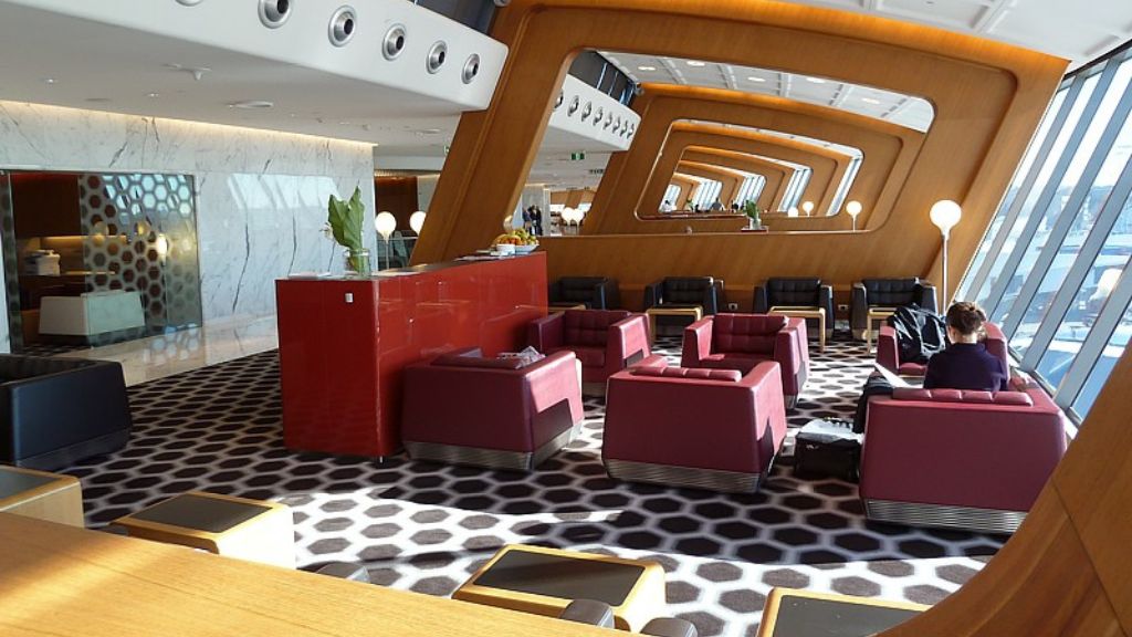 Qantas First Lounge